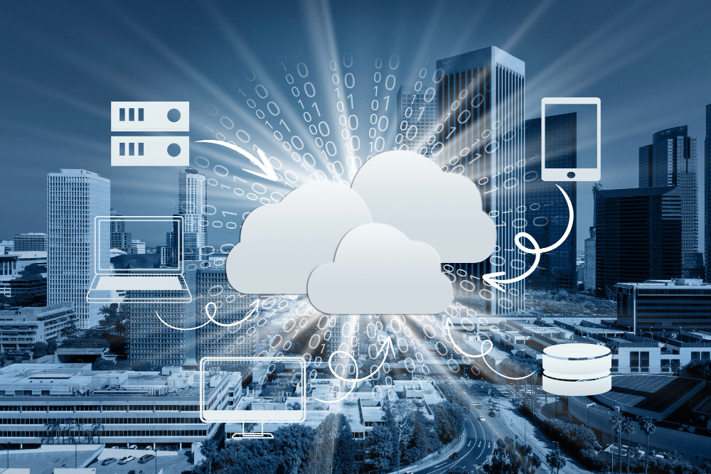 Cloud Security Illustration
